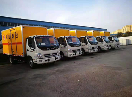 西夏爆破器材运输车